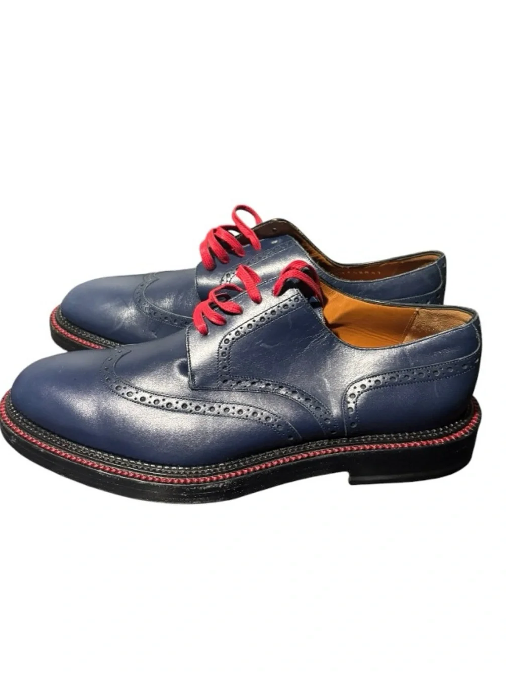 Dior Homme Wingtip Leather Derby Shoes
